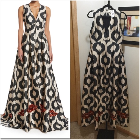 Sachin + Babi Dresses & Skirts - Sachin & Babi Erva Embellished Puddle-Hem Gown